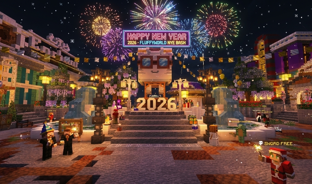 ลงทะเบียนรับของขวัญปีใหม่ 2026 จาก FluffyWorld