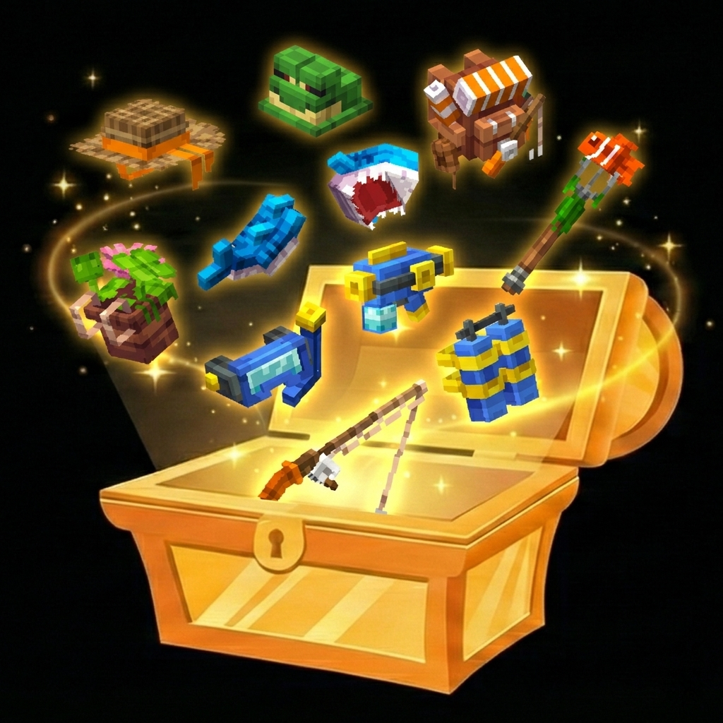 กุญแจสุ่มแฟชัน Summer