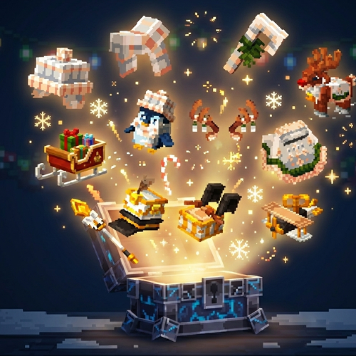 กุญแจสุ่มแฟชัน Christmas