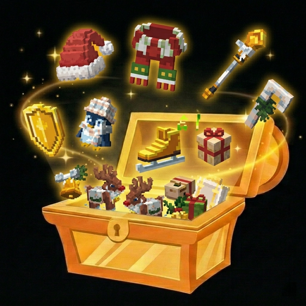 กุญแจสุ่มแฟชัน Christmas
