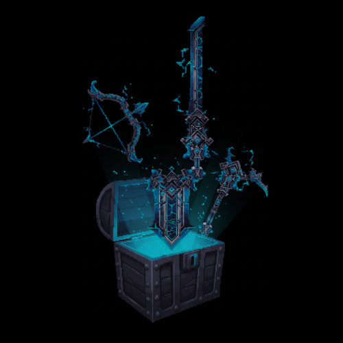 กุญแจสุ่มสกิน Blueflame